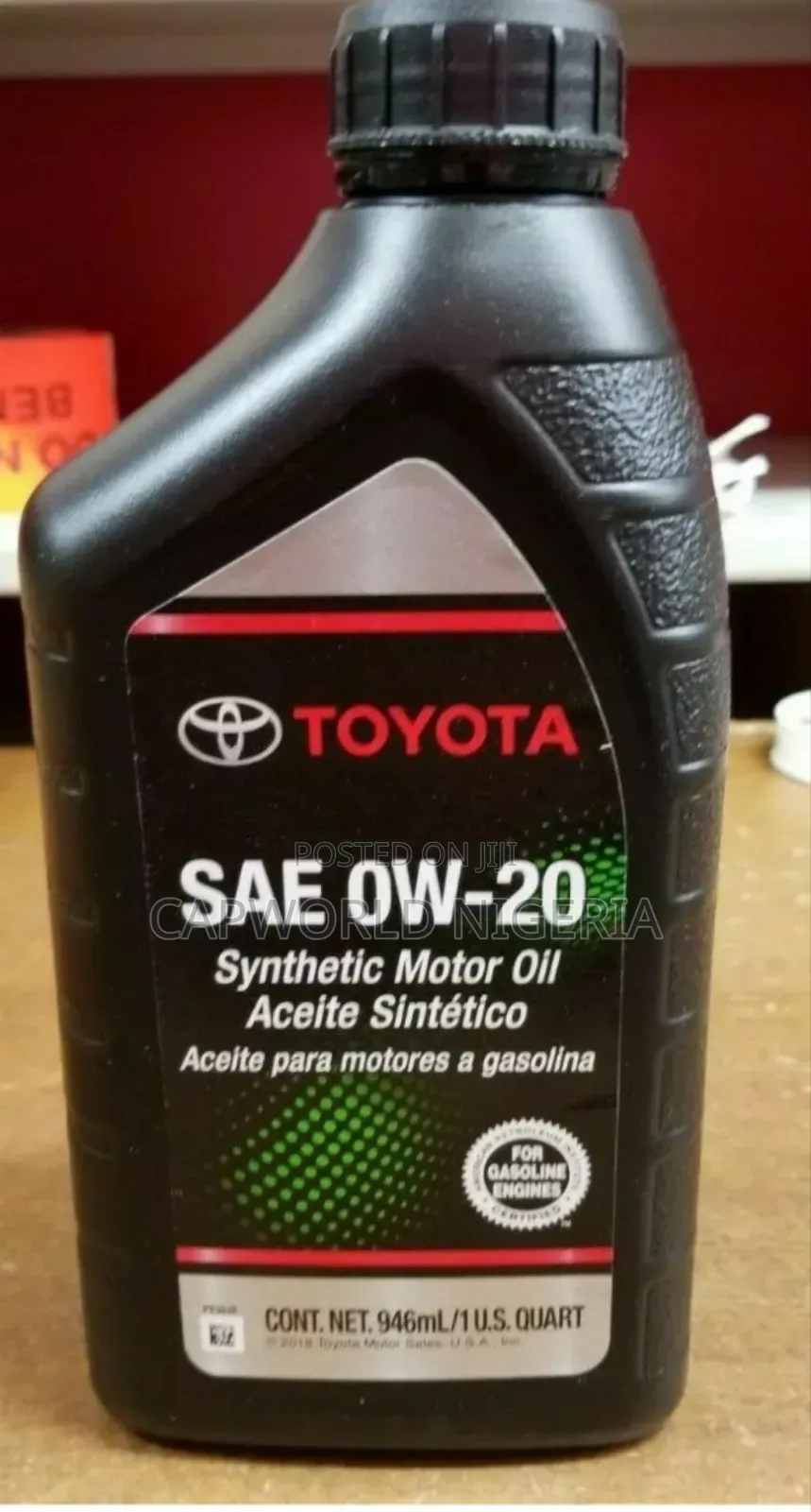 Genuine Toyota Lexus 6 Litres Synthetic Engine Oil