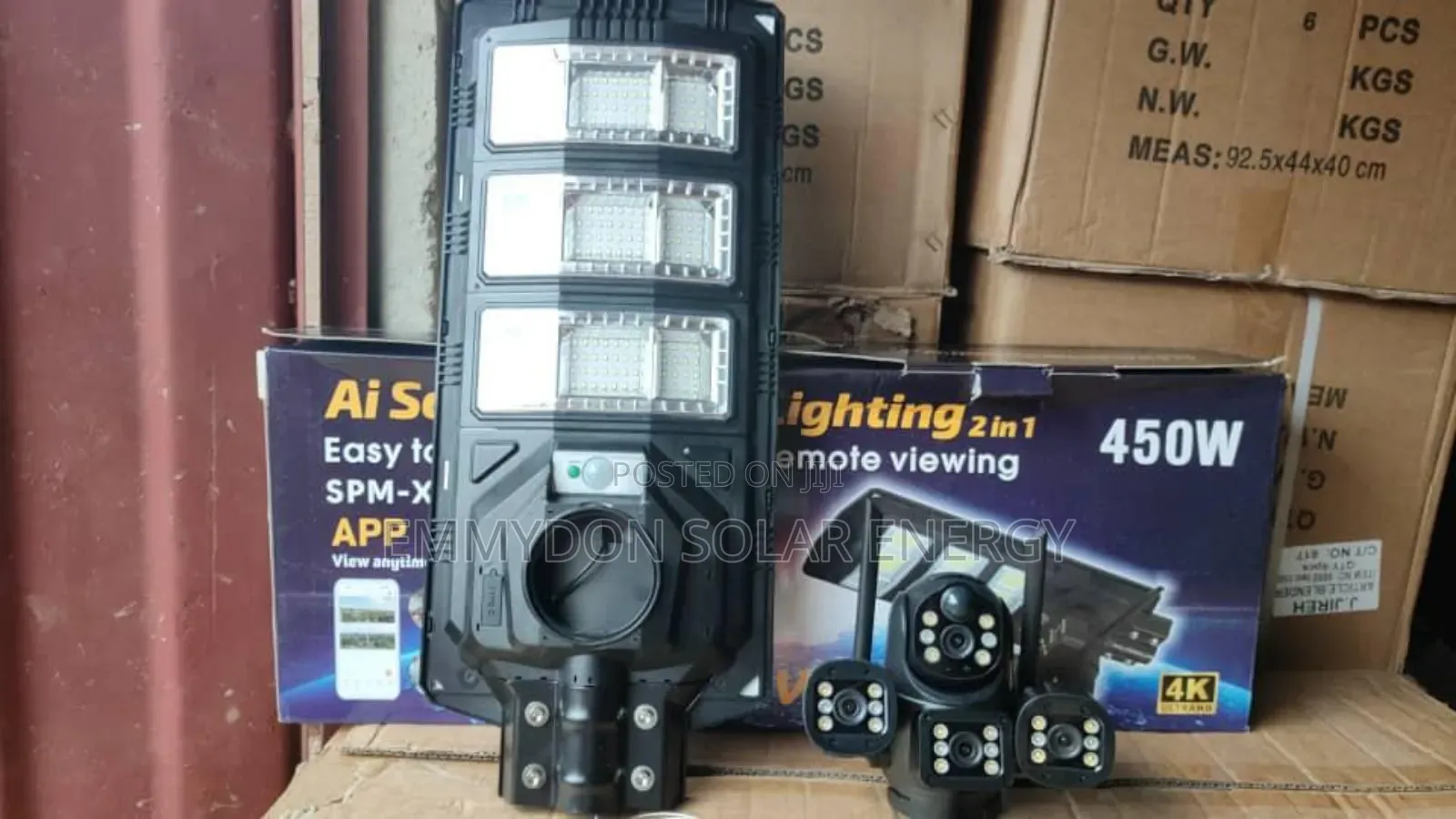 Solar Street Light With Camera