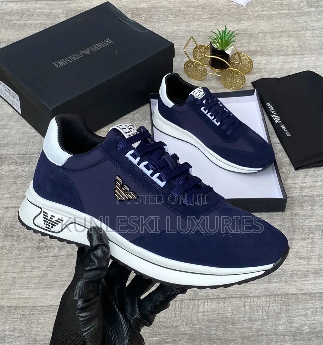 Original Emporio Armani (Ea7) Sneakers in 3 Colors