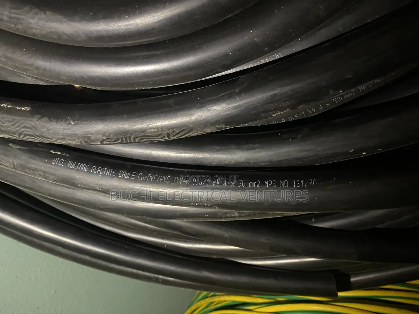 50mm 4core Cable PVC PVC