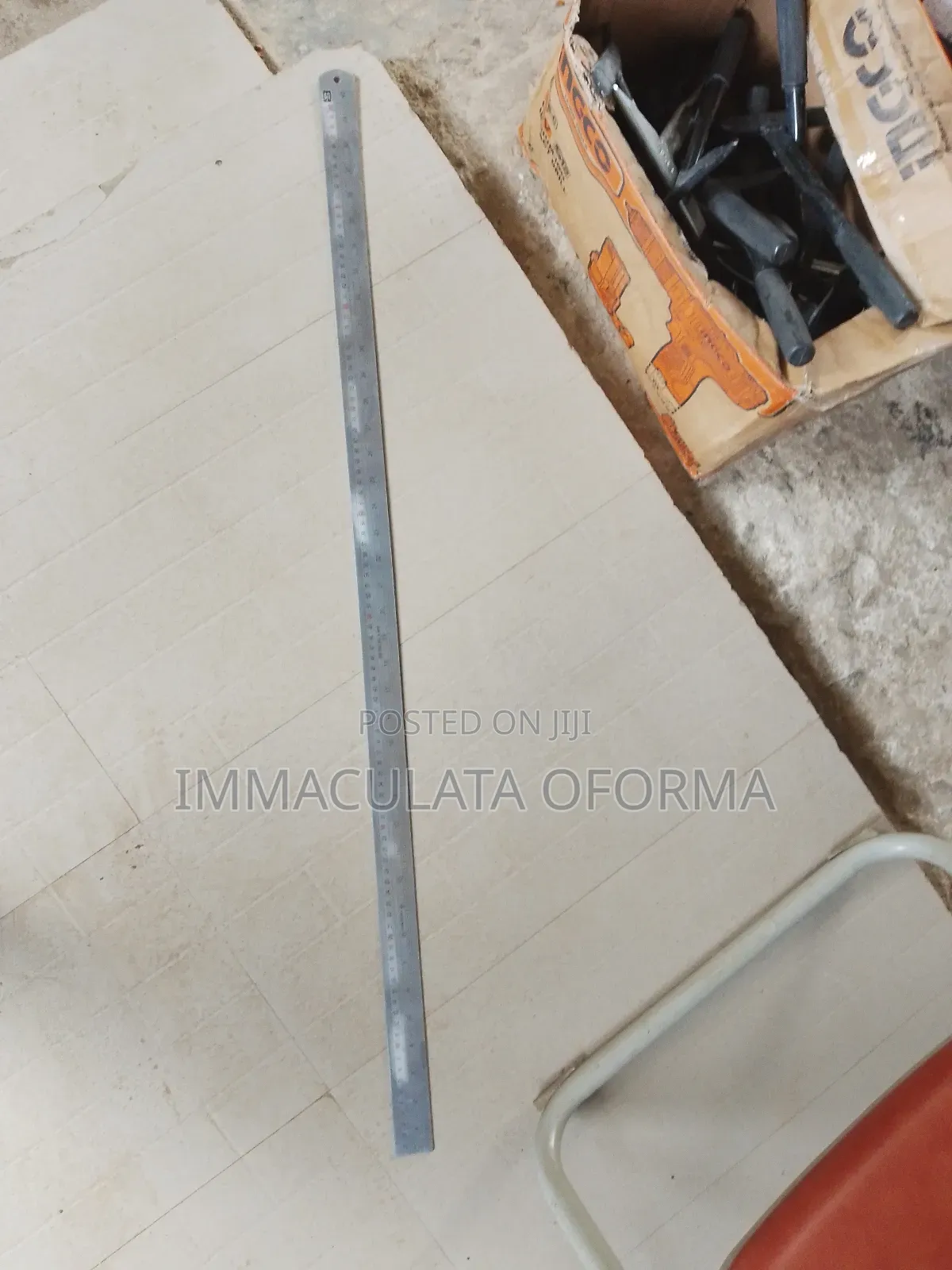 40" Japanese Stainless Steel Ruler