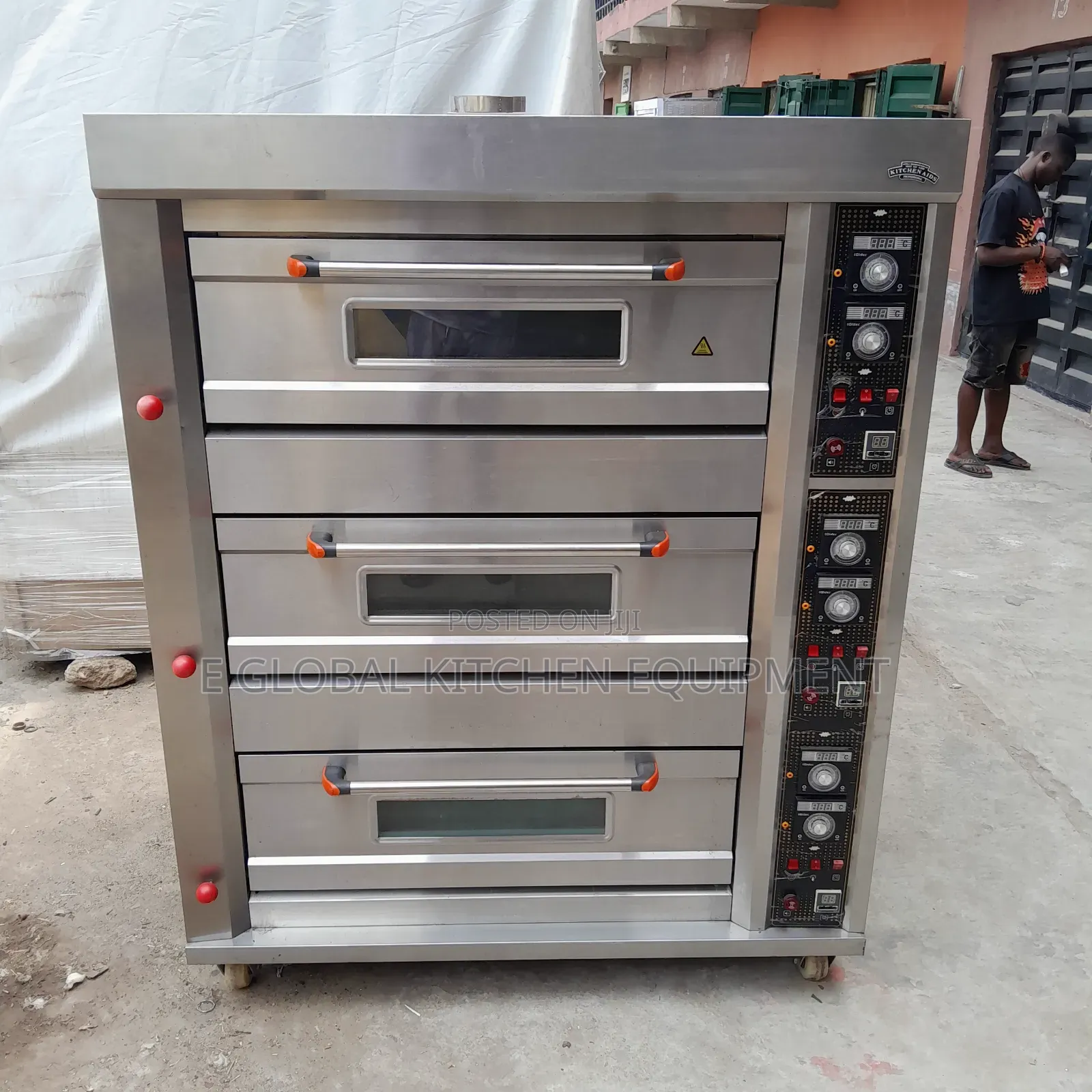 Industrial 6trays Gas Oven