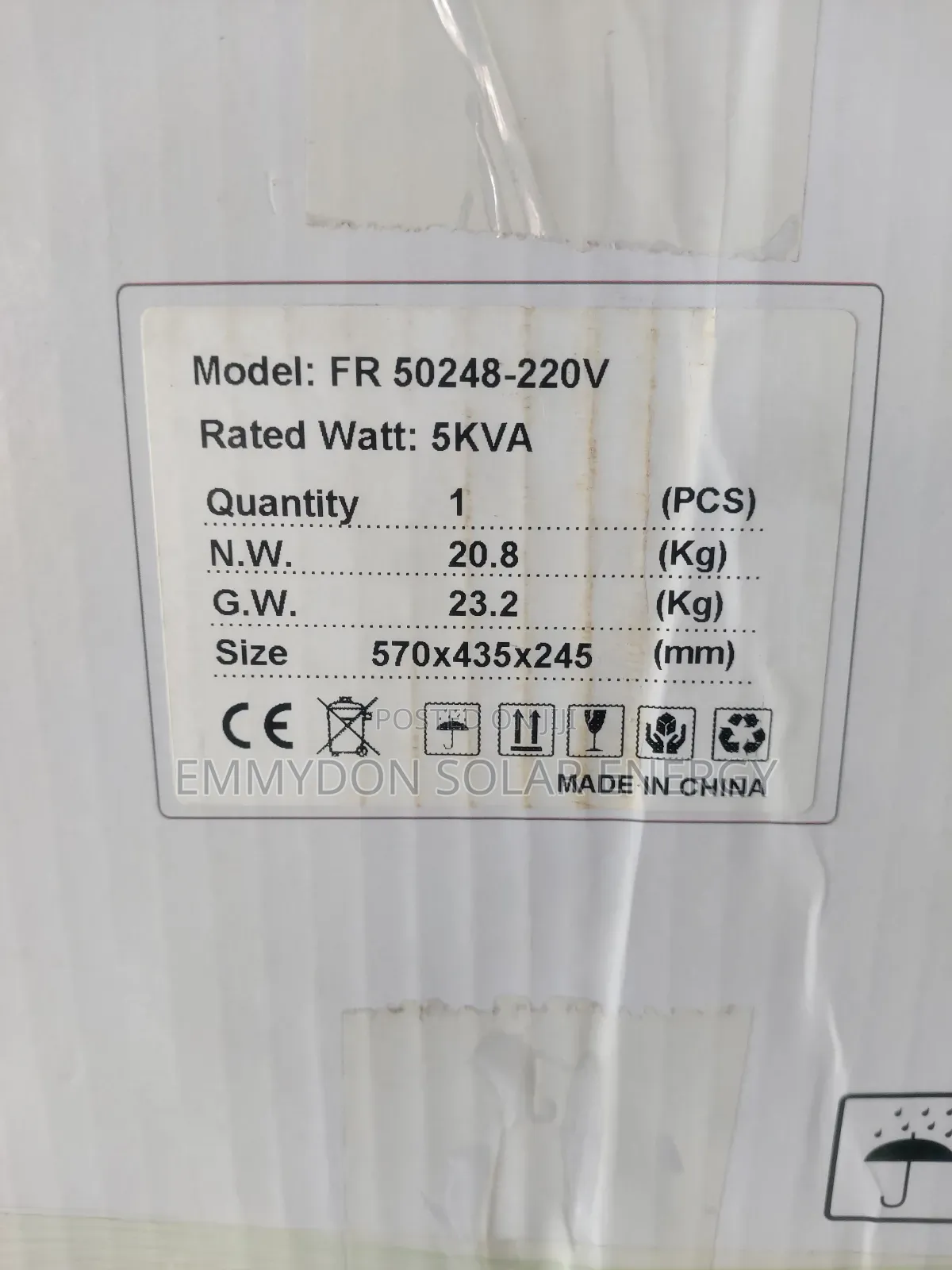 Foresolar Inverter 5kva 48v