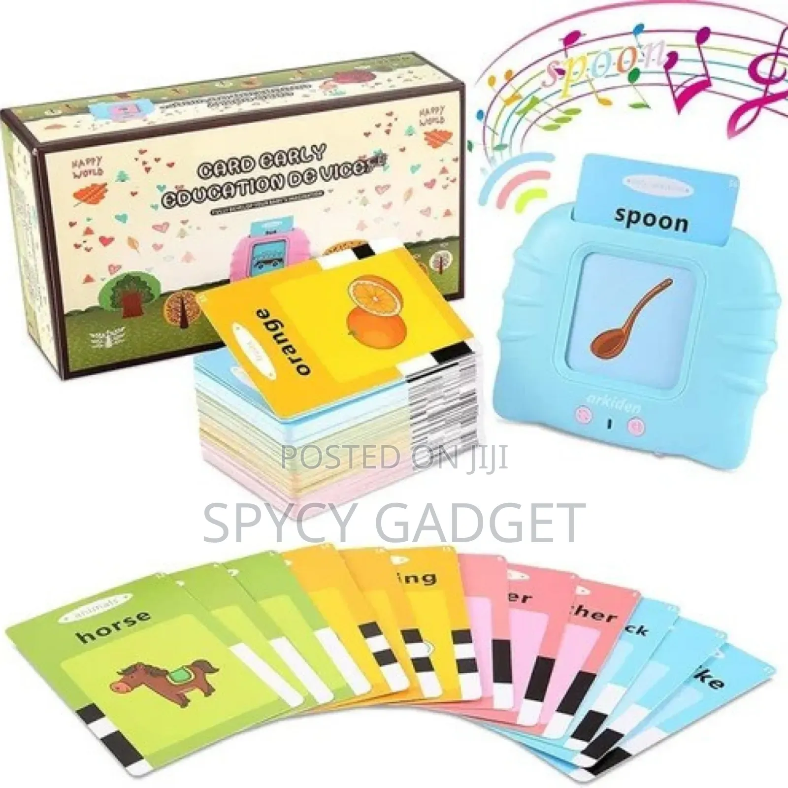Card Early Educational Device for Kids