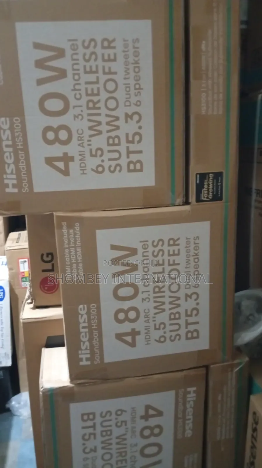 Hisense 480w Sound Bar