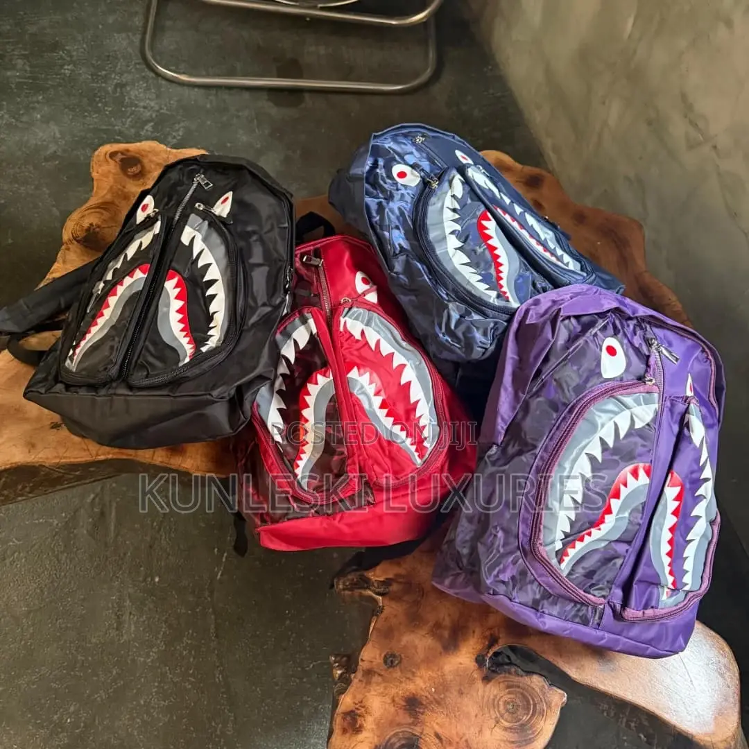 The Bathing Ape Bape Tiger Camo Day Muiti-Pocket Backpack Bag
