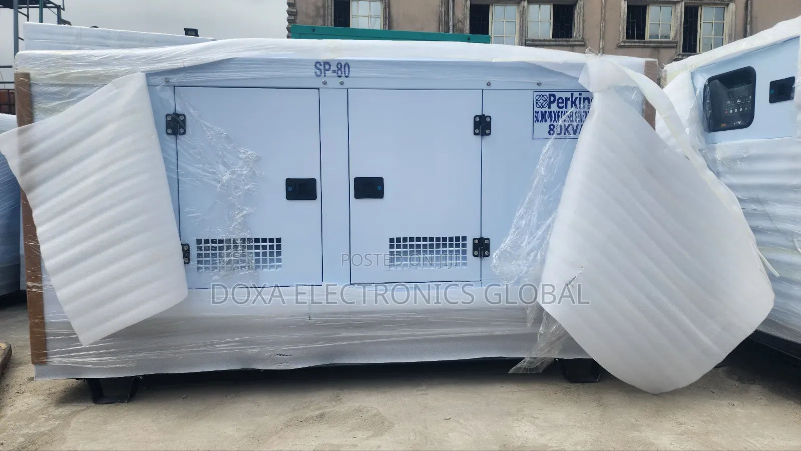 80kva Perkins Soundproof Diesel Generator