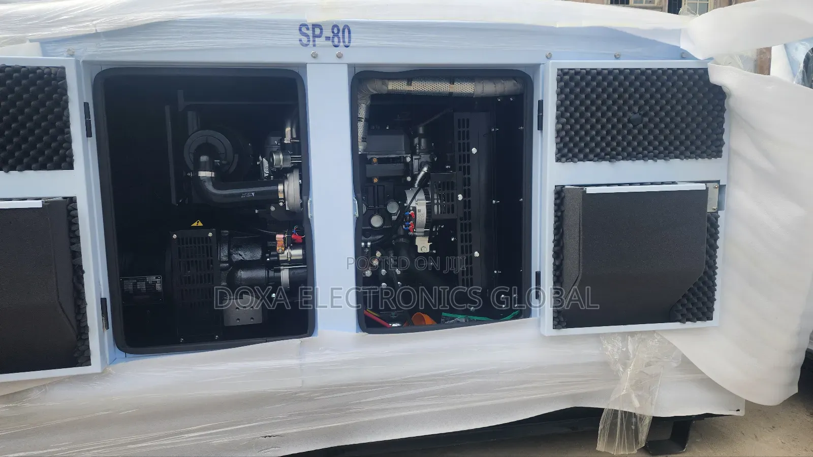 80kva Perkins Soundproof Diesel Generator