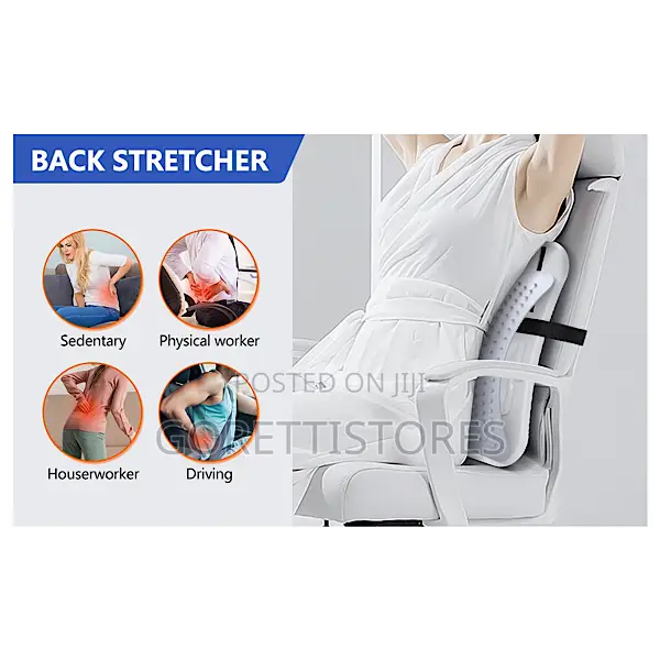 Adjustable Lumbar Back Stretcher/Massager