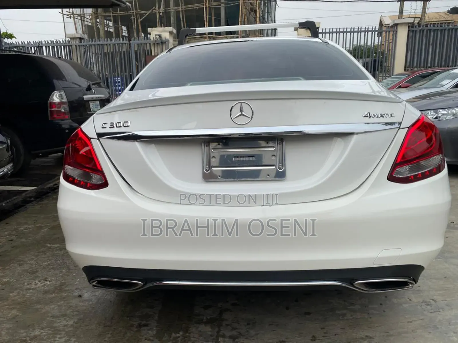 Mercedes-Benz C300 Sport 4dr AWD 4Matic Sedan (2.0L 4cyl 7A) 2015 White