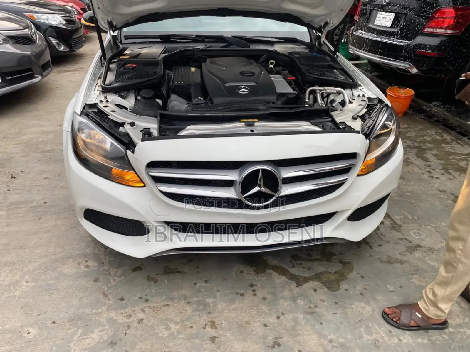 Mercedes-Benz C300 Sport 4dr AWD 4Matic Sedan (2.0L 4cyl 7A) 2015 White