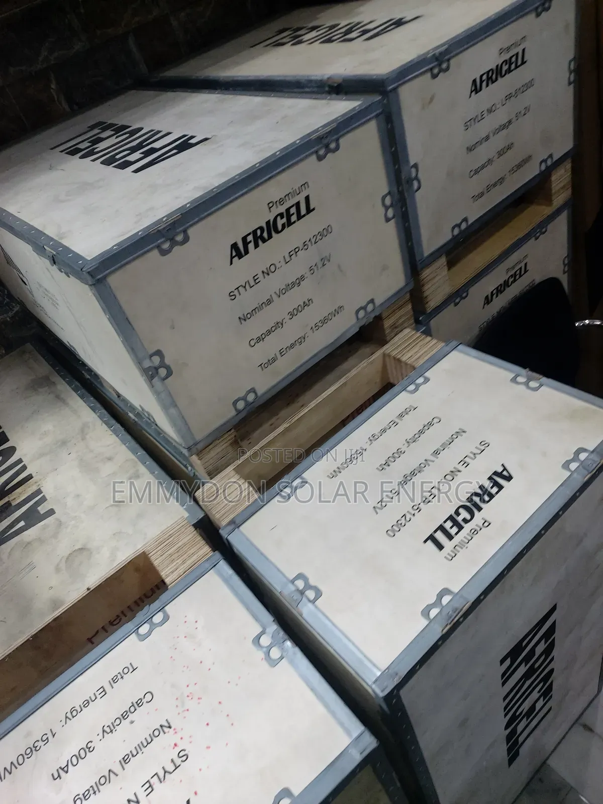 Africell Lithium Iron Battery 15kwh 51.2v