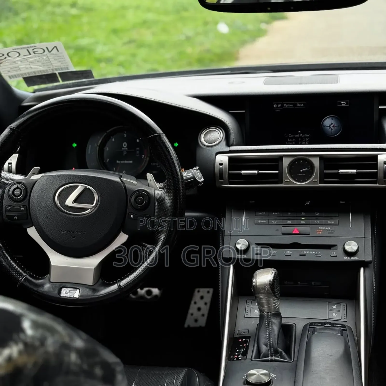 Lexus IS 300 AWD 2016 Black