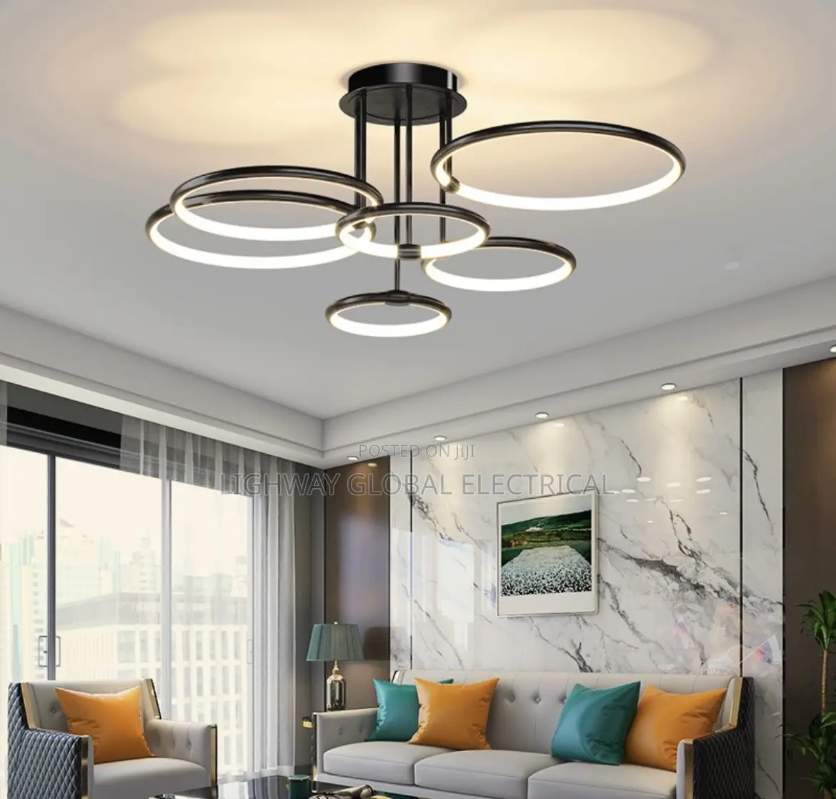 Modern Minimalist Led Chandelier