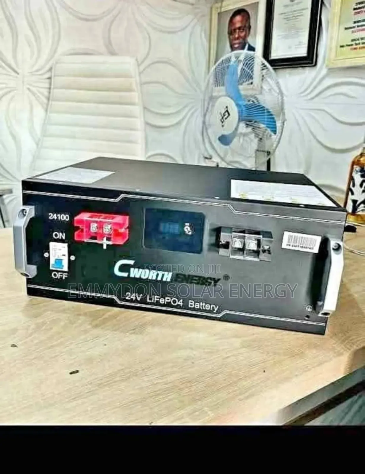 Cworth 5kwh 24v Lithium Iron Battery
