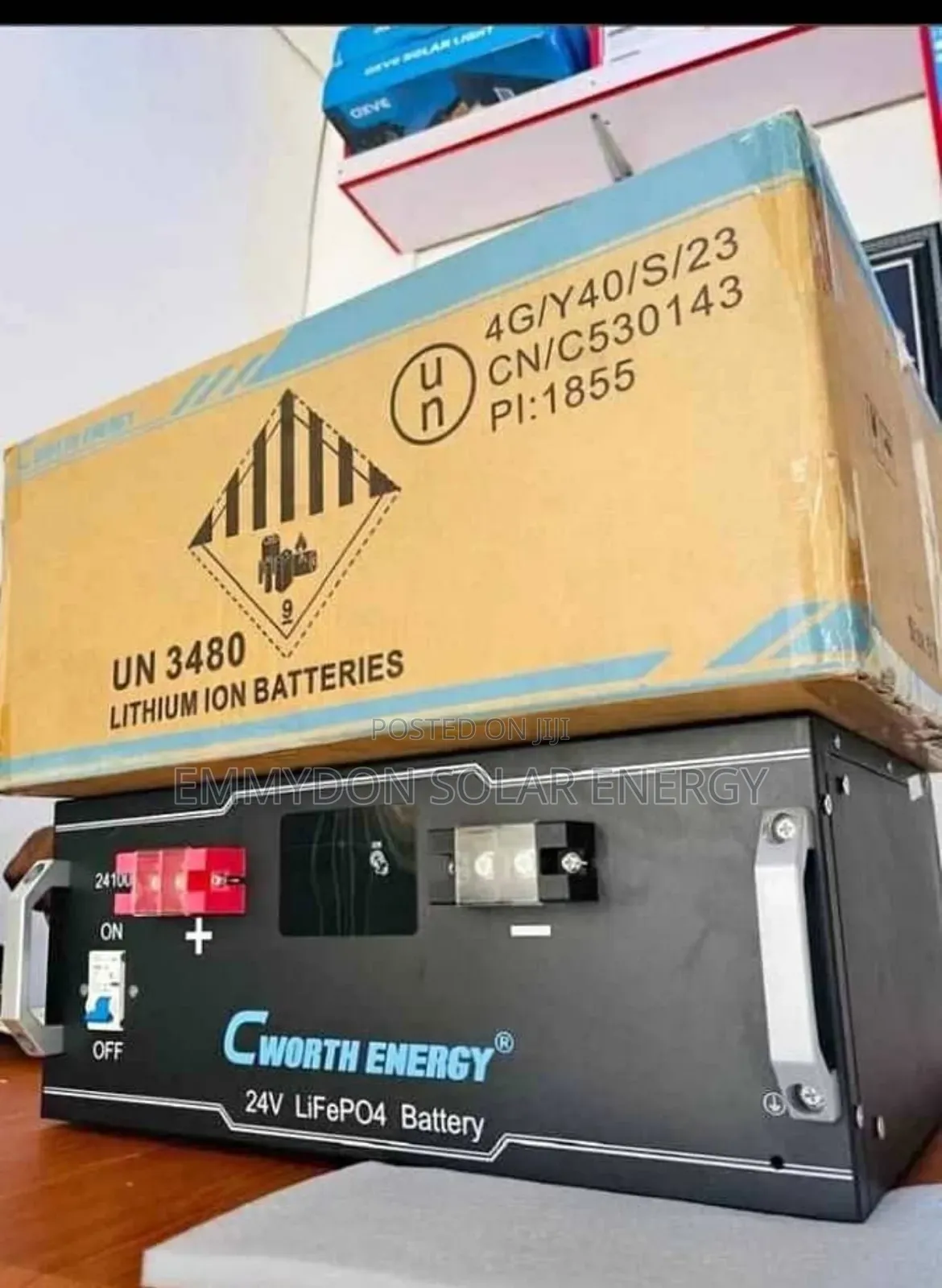 Cworth 5kwh 24v Lithium Iron Battery