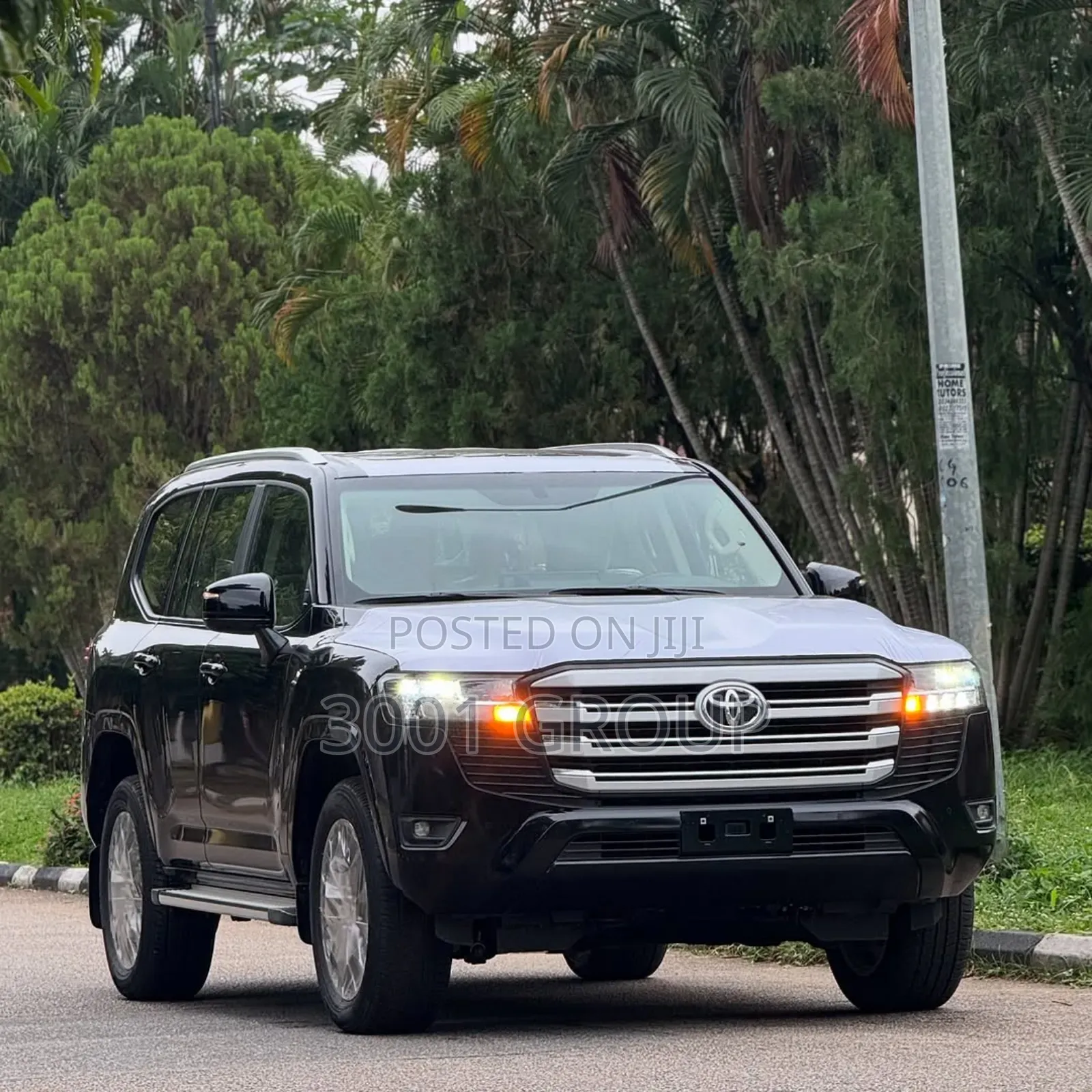 New Toyota Land Cruiser LC300 2024 Black