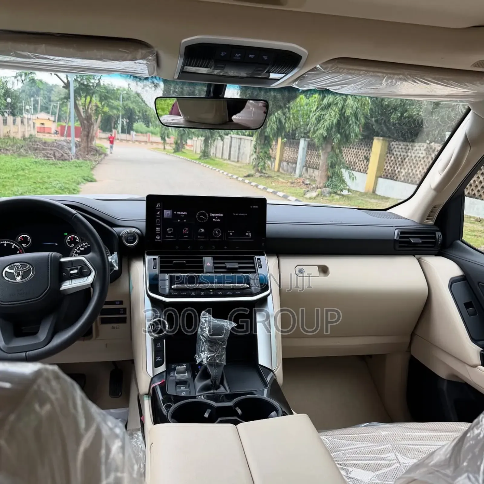 New Toyota Land Cruiser LC300 2024 Black