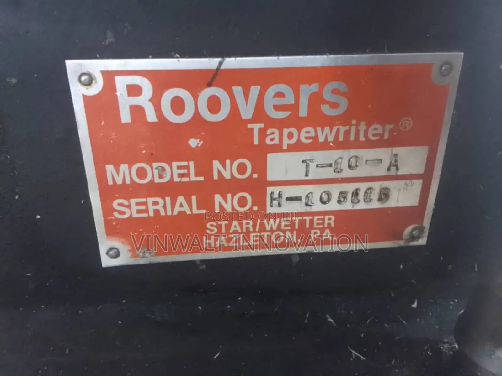 Manual Tagging Embossing Machine