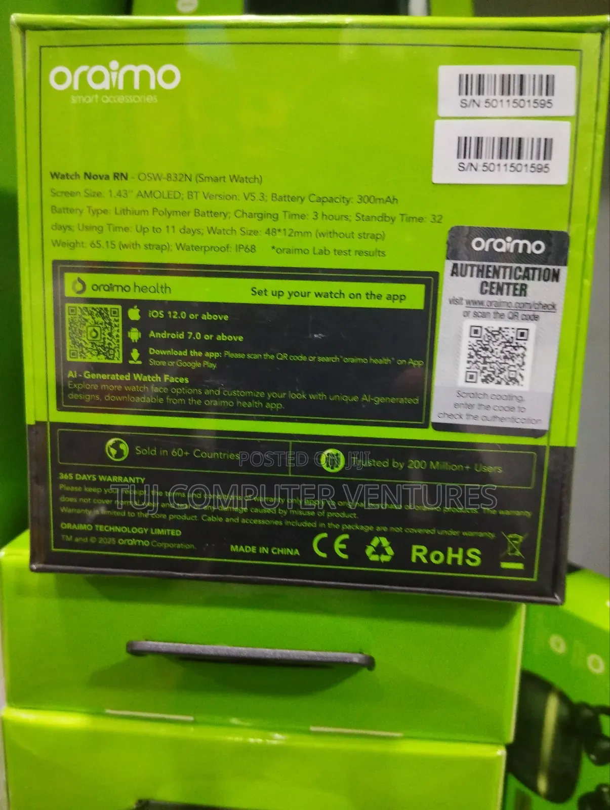 Oraimo Watch Nova Rn