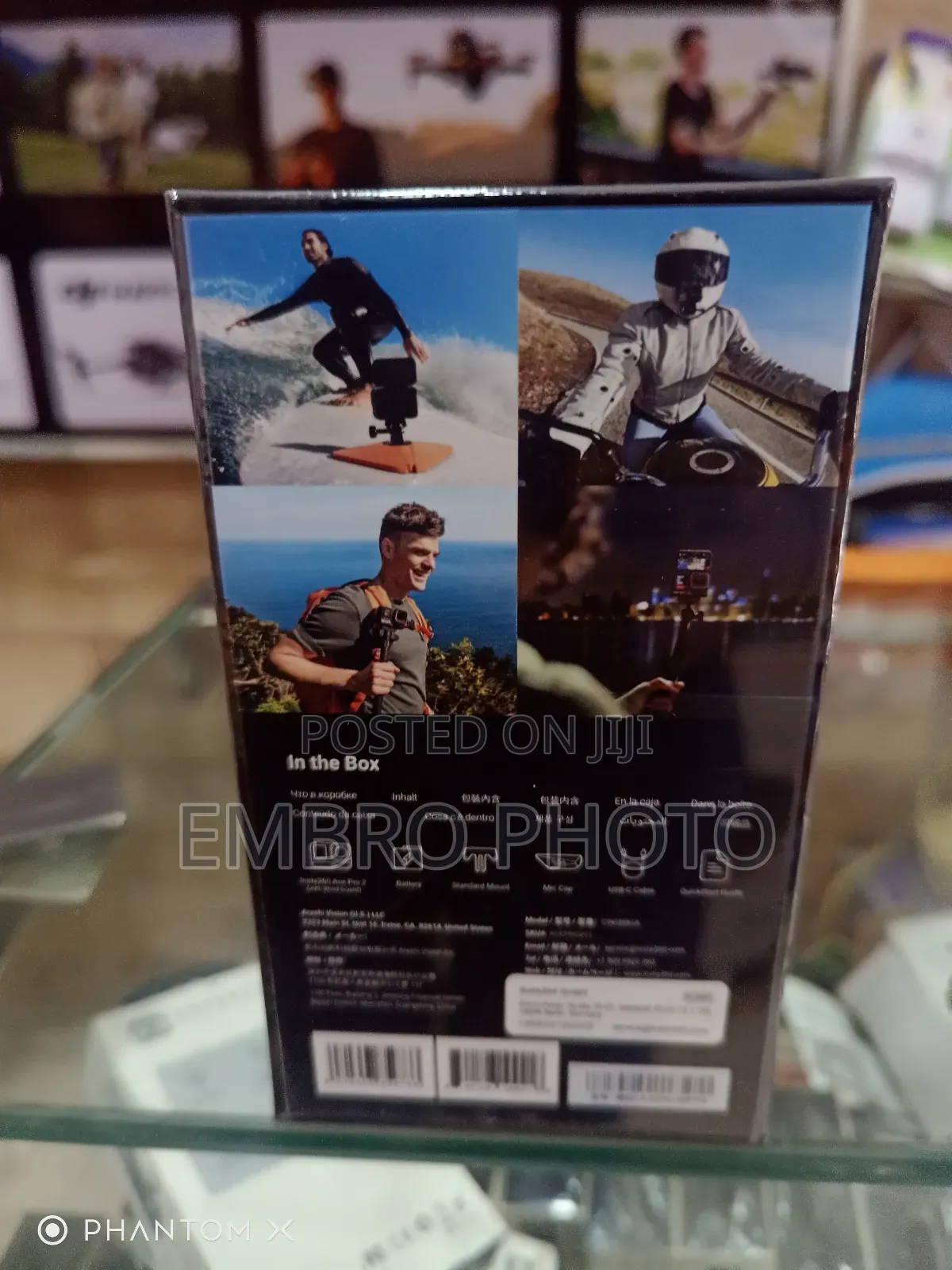 Inst360 Ace Pro2 Bk A1 Powered Action Cam