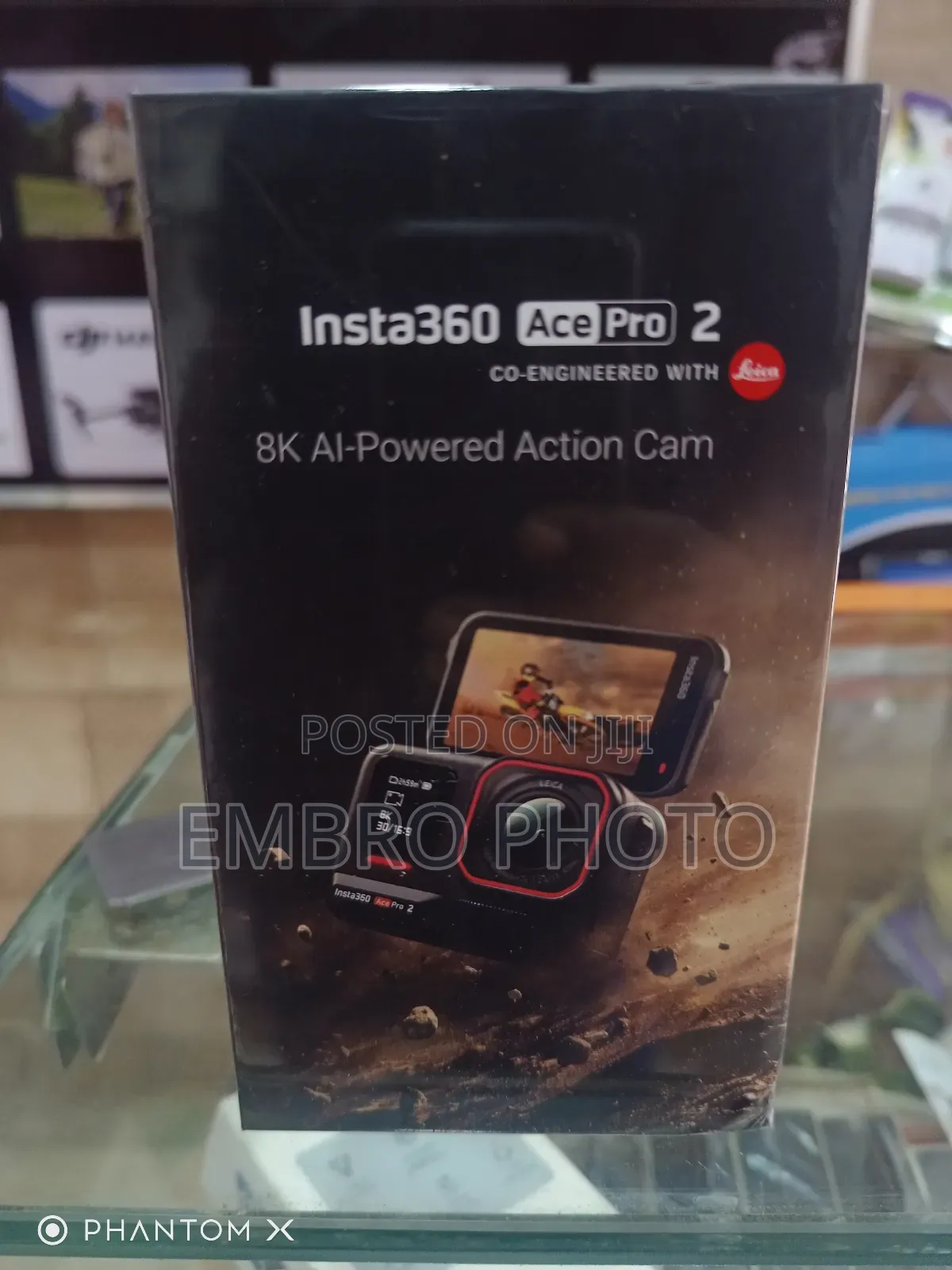 Inst360 Ace Pro2 Bk A1 Powered Action Cam