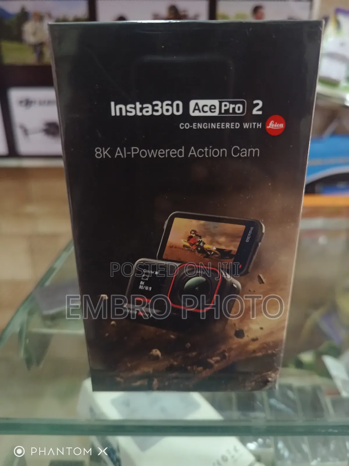 Inst360 Ace Pro2 Bk A1 Powered Action Cam