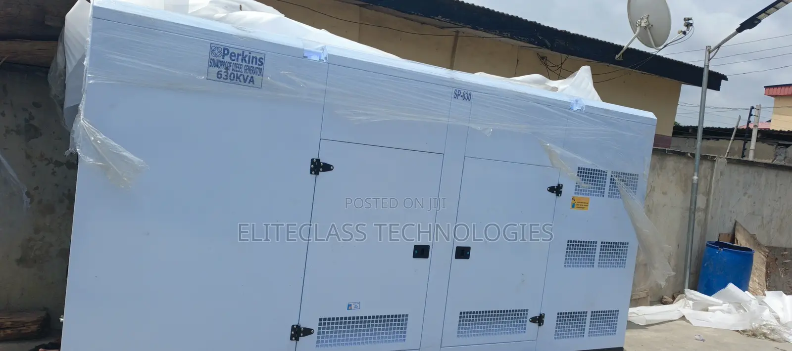 Ironvolt Perkins 630kva Soundproof Generator
