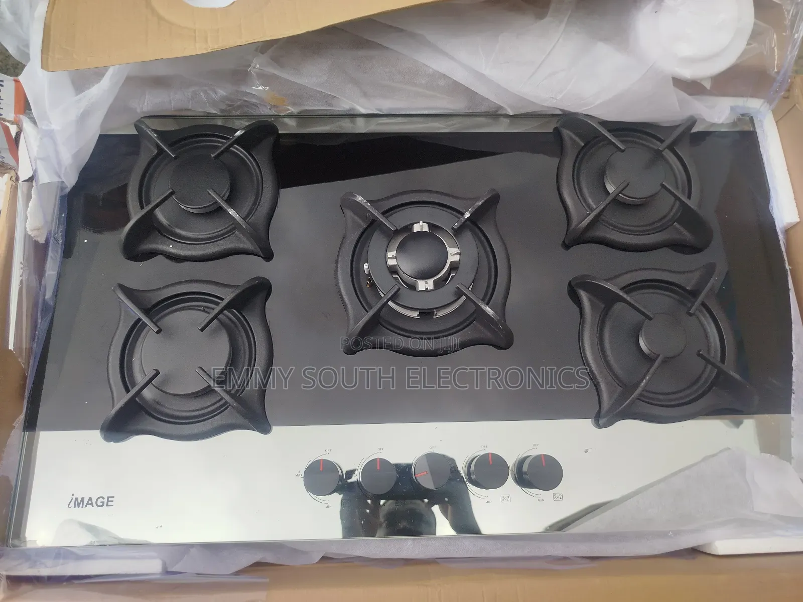 Image Built-in Gas Hob 5 Burners All Gas