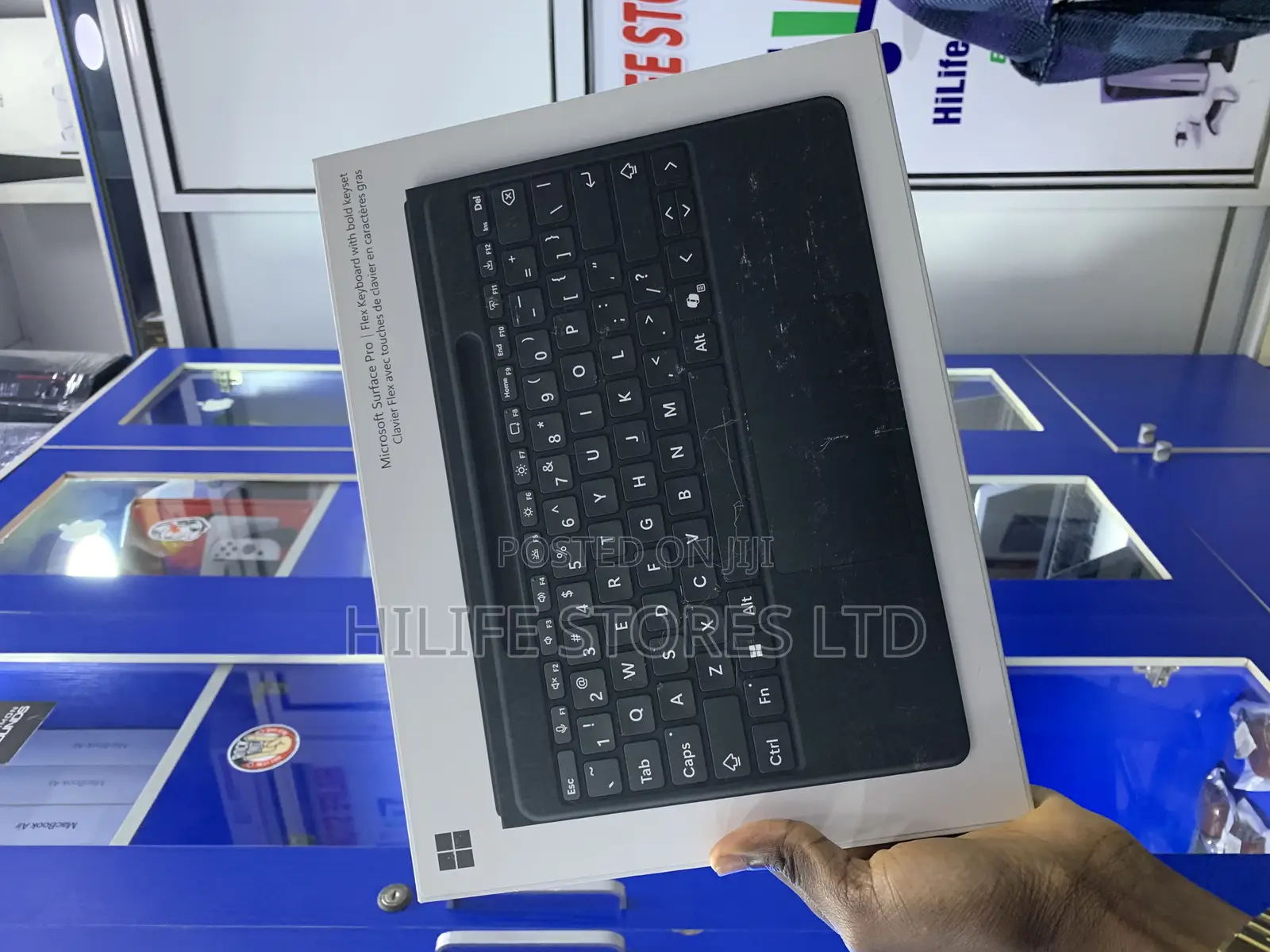 Microsoft Surface Pro Flex Keyboard With Bold Keyset