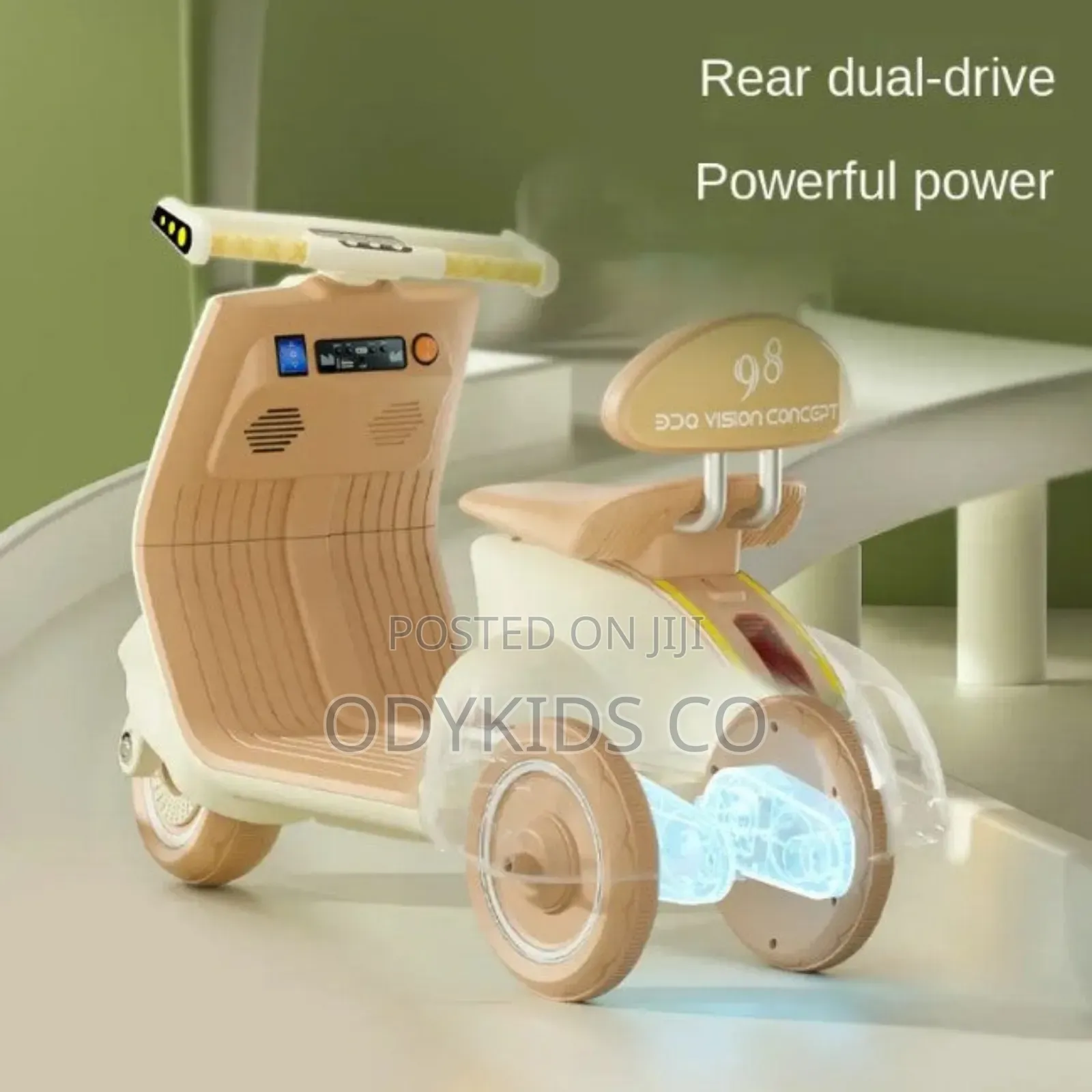 Kids Ride-on Rechargeable Vespa Motorcycle