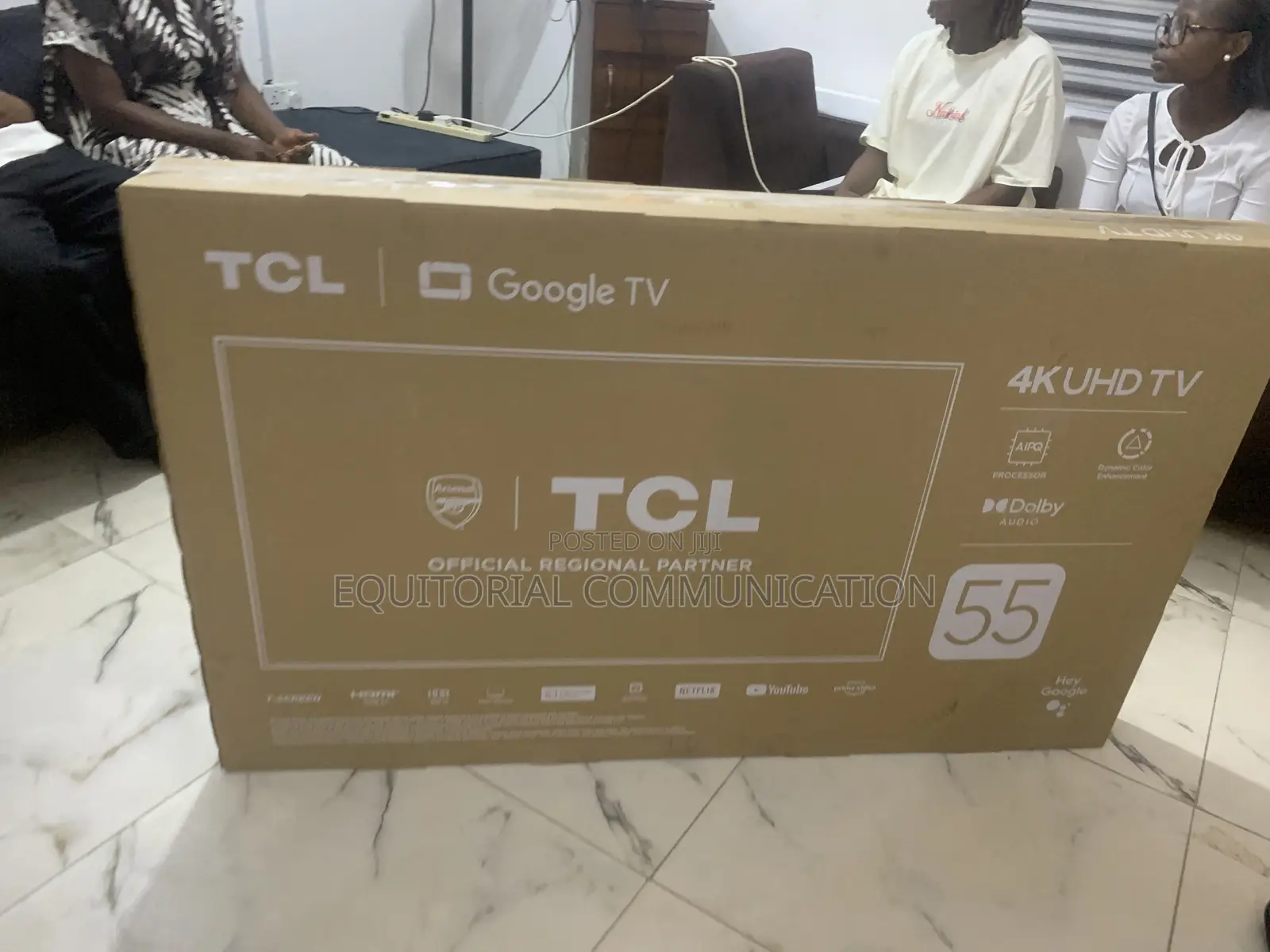 Tcl 55” Tv With Dolby Audio