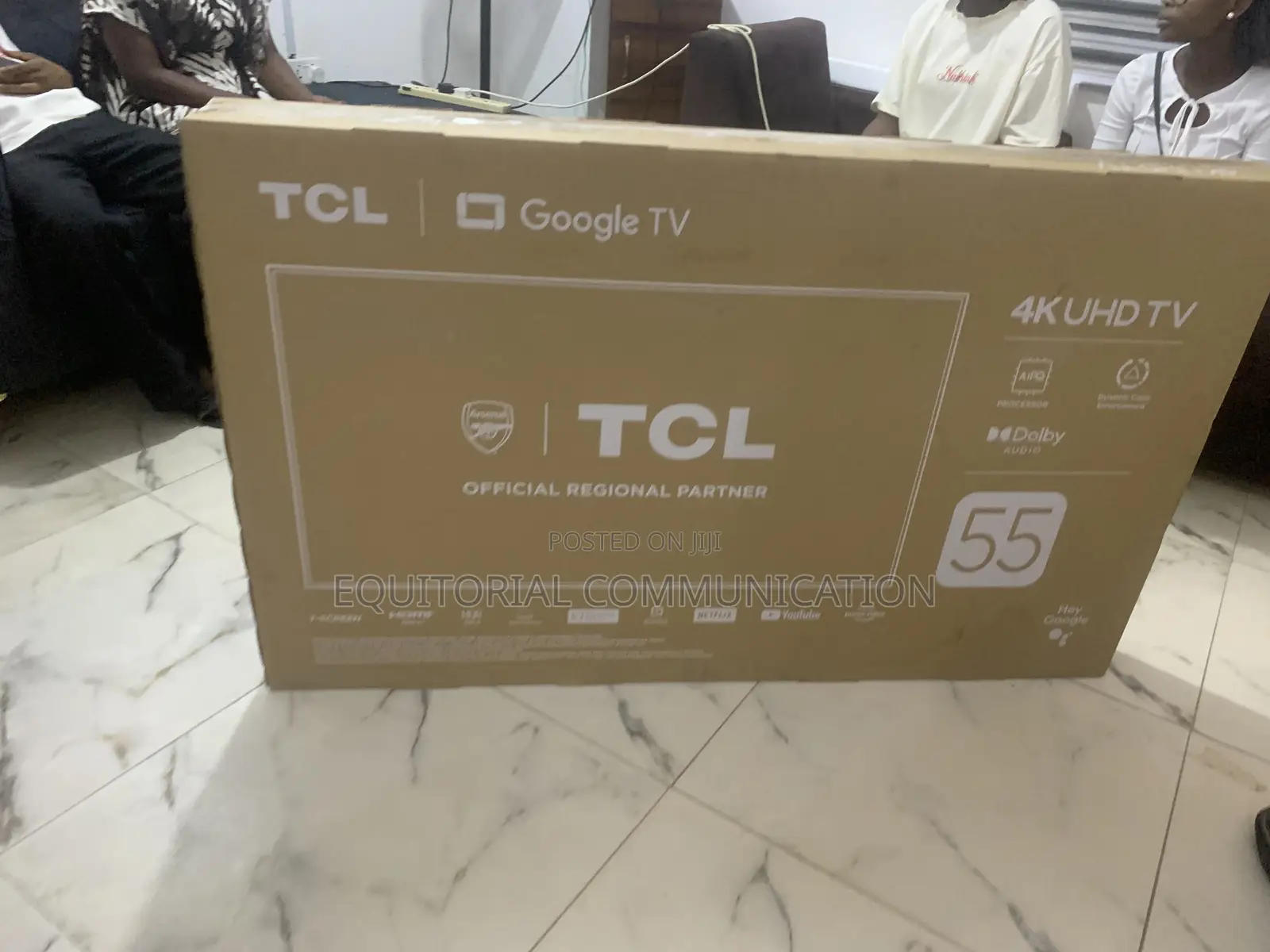 Tcl 55” Tv With Dolby Audio