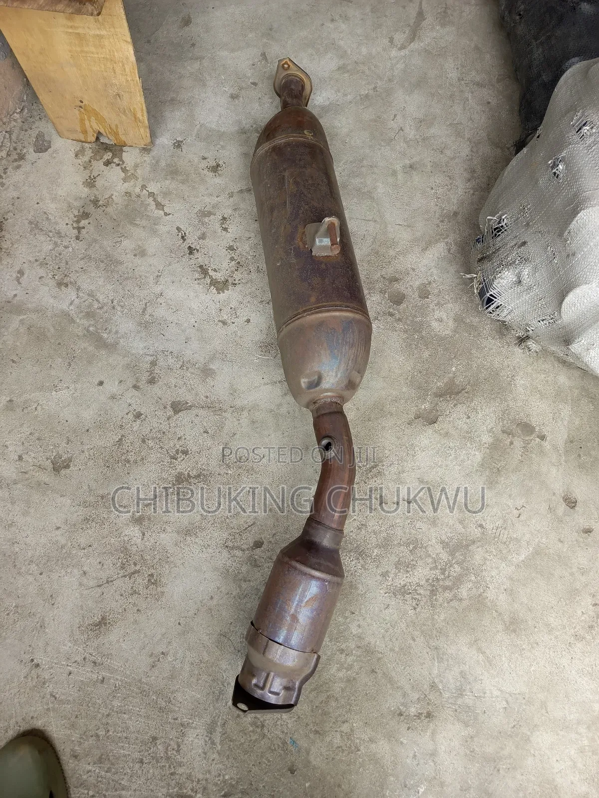 Toyota Corolla 2014 Catalytic Converter Exhaust Pot.