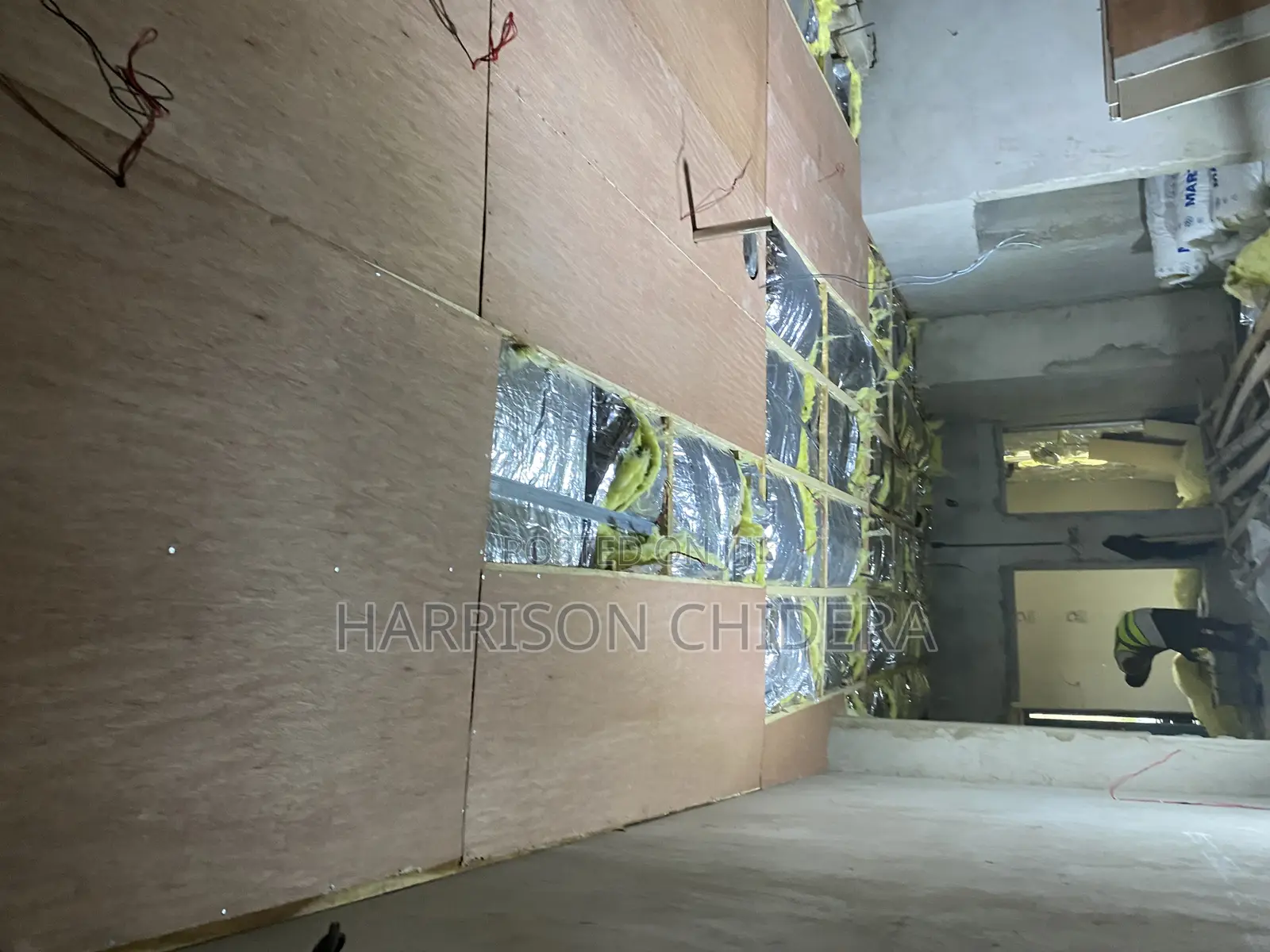 Club Ceiling Sound Proofing Padded