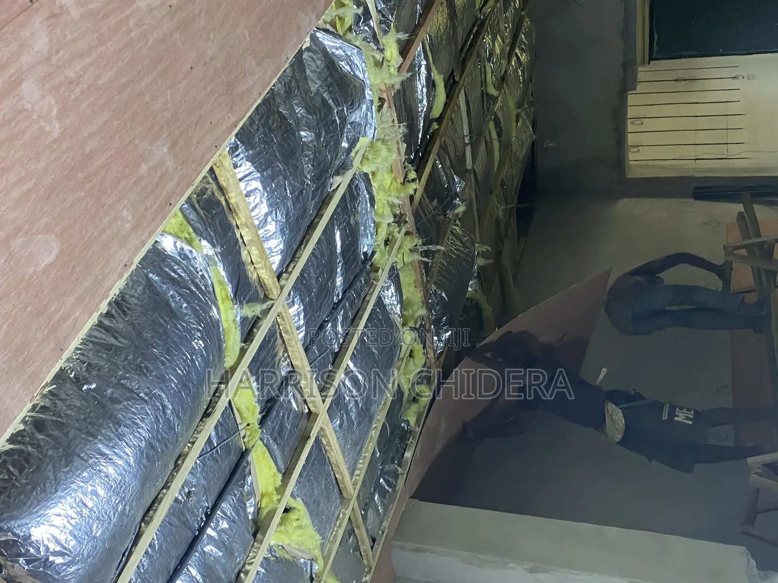 Club Ceiling Sound Proofing Padded