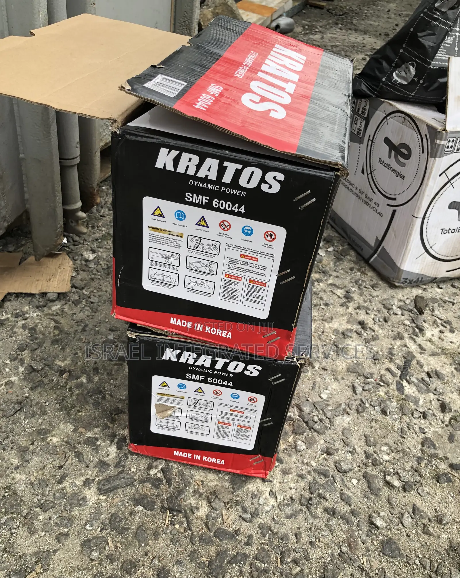 Kratos SMF 60044 Calcium Plus+ Car Battery