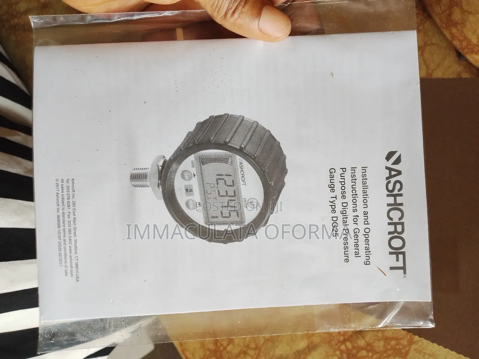 Ashcroft Digital Pressure Guage