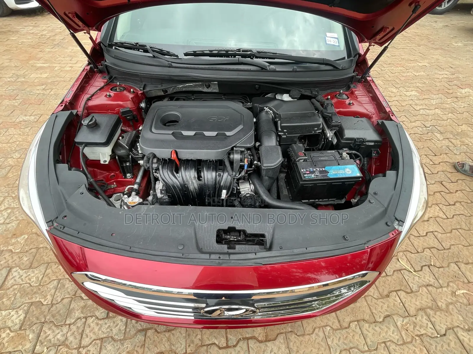 Hyundai Sonata 2017 Red