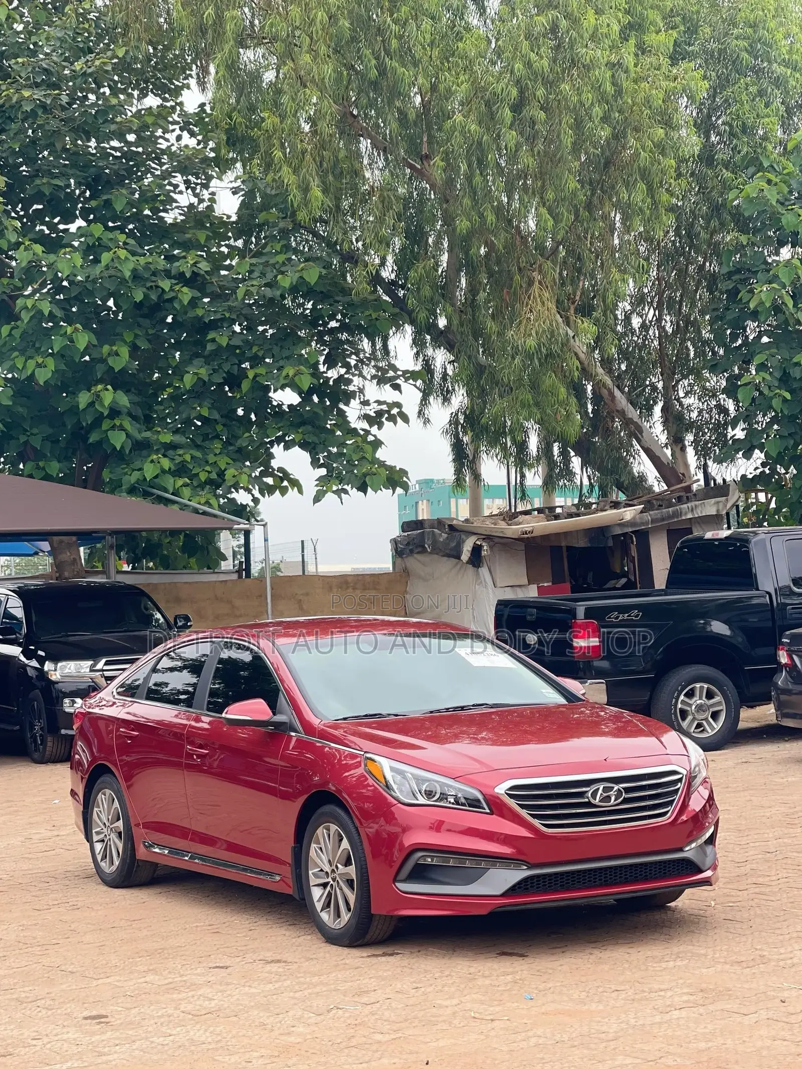 Hyundai Sonata 2017 Red