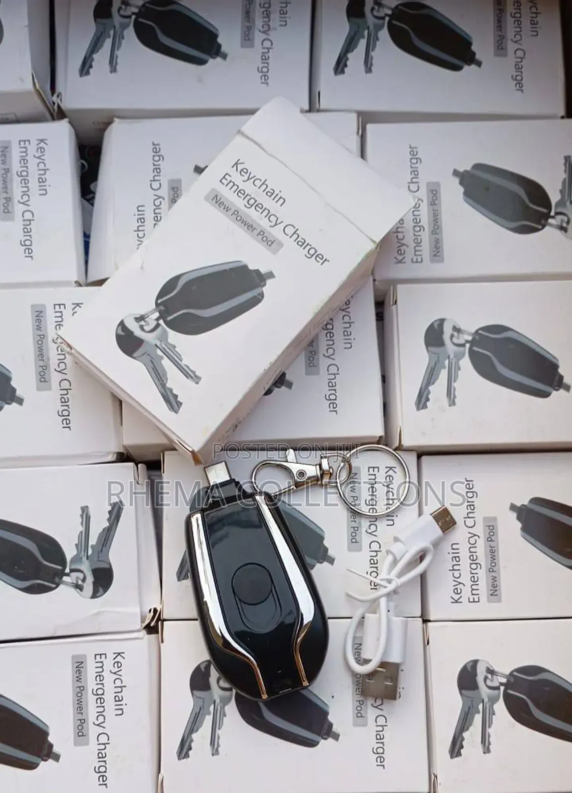 Mini New Power Pod Keychain Emergency Charger