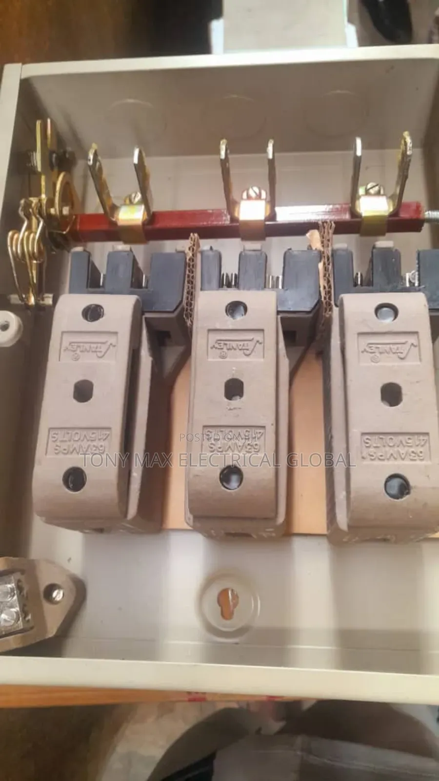 Original 63amp Change Over Switch Stanley