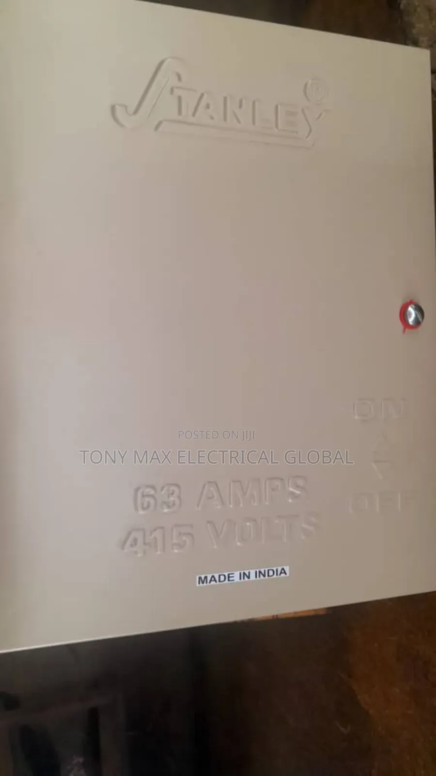 Original 63amp Change Over Switch Stanley