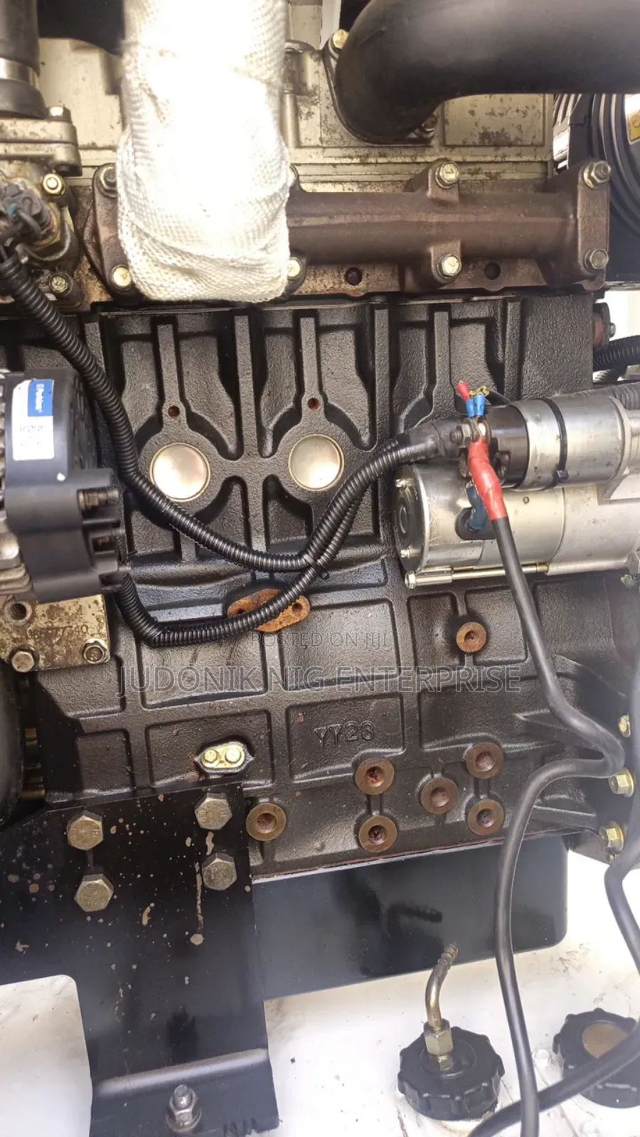 4-Cylinder Perkins Generator 400series