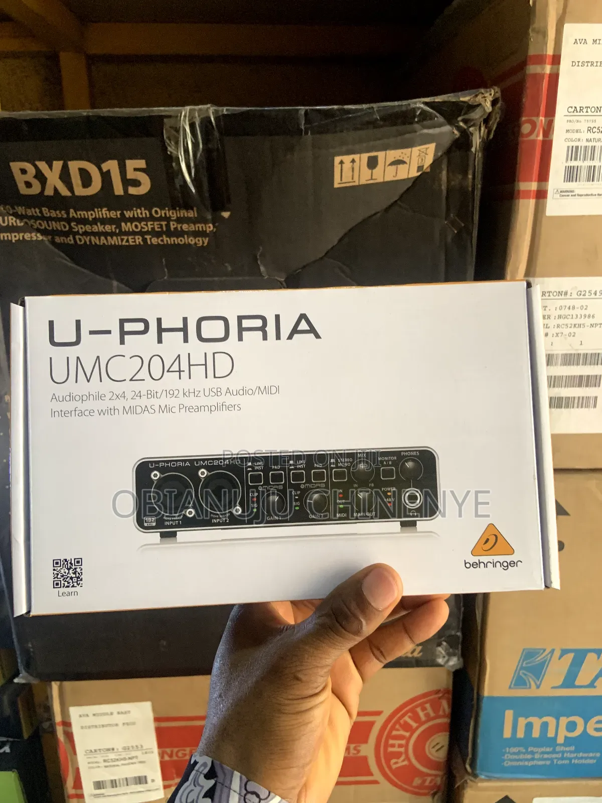 U-Phoria Umc204hd Soundcard