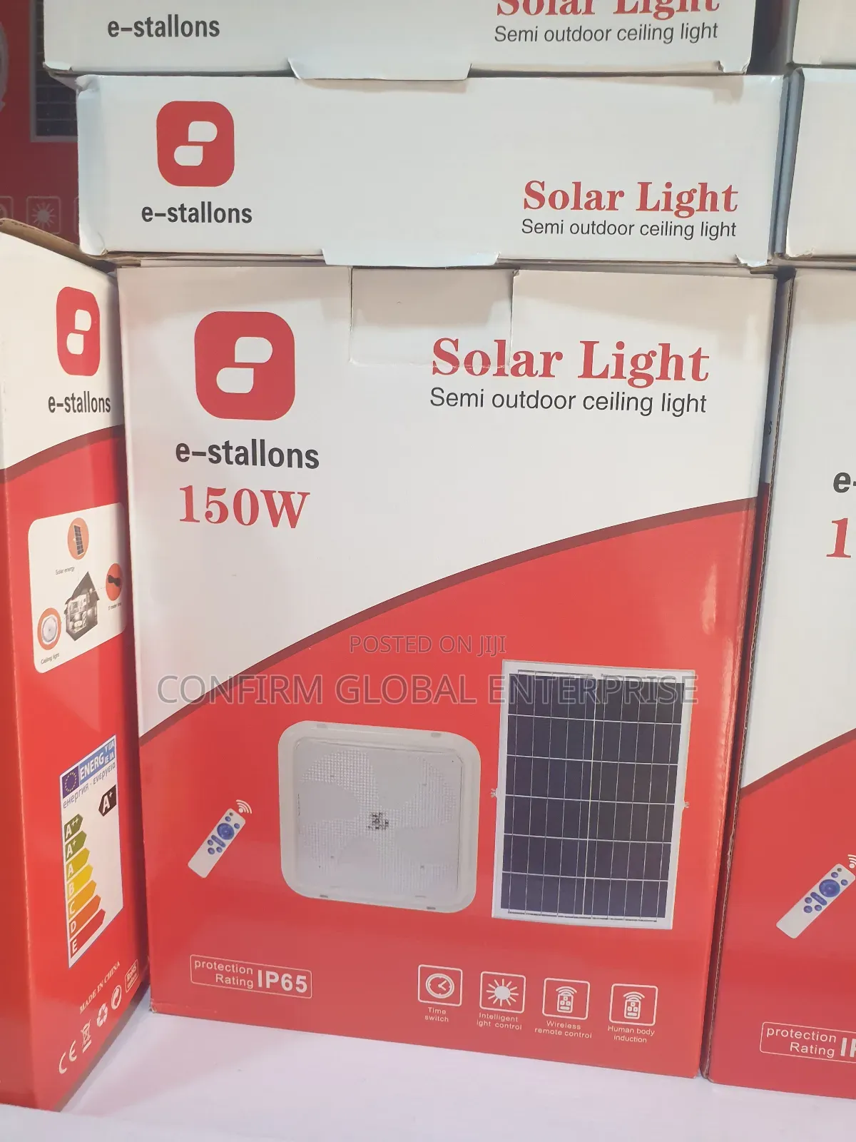 Original Led Solar Ceiling Light With Panel and Remote