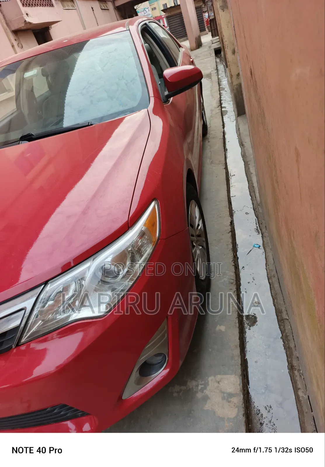 Toyota Camry 2012 Red