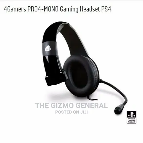4gamers PRO4-MONO Gaming Headset PS4