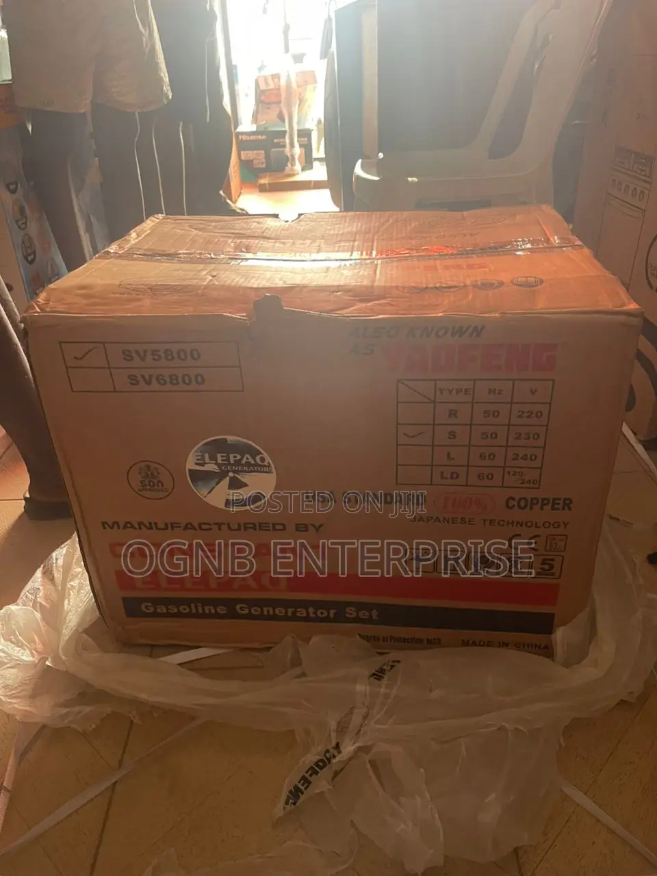 Elepaq Constant Generator Sv5800