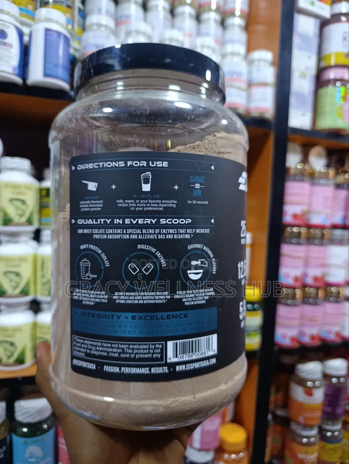 Ec Sports Iso Whey Protein